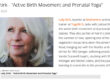 Lolly Stirk - "Active Birth Movement and Prenatal Yoga"